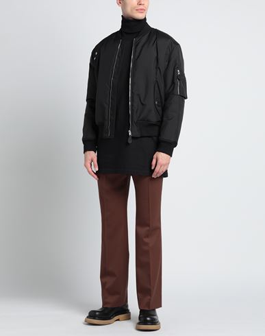 Man Jacket Black Size 40 Polyamide, Silk, Elastane