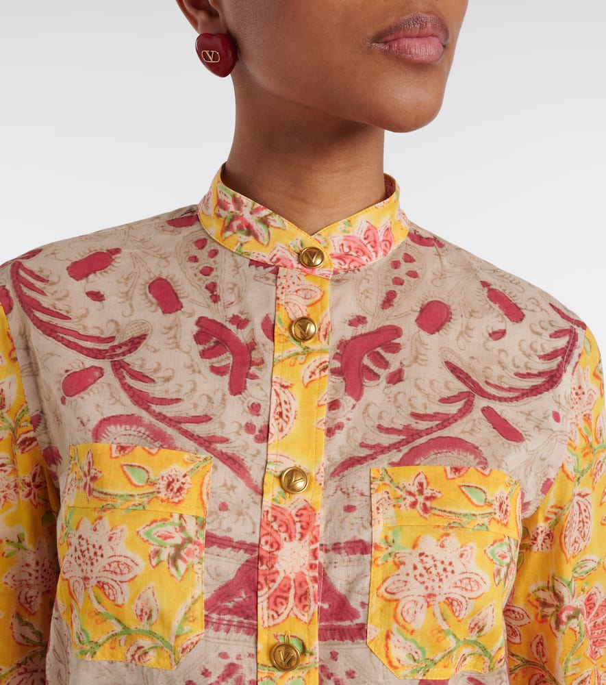 Paisley cotton shirt