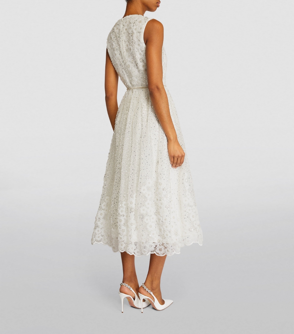Embellished Midi Dress
