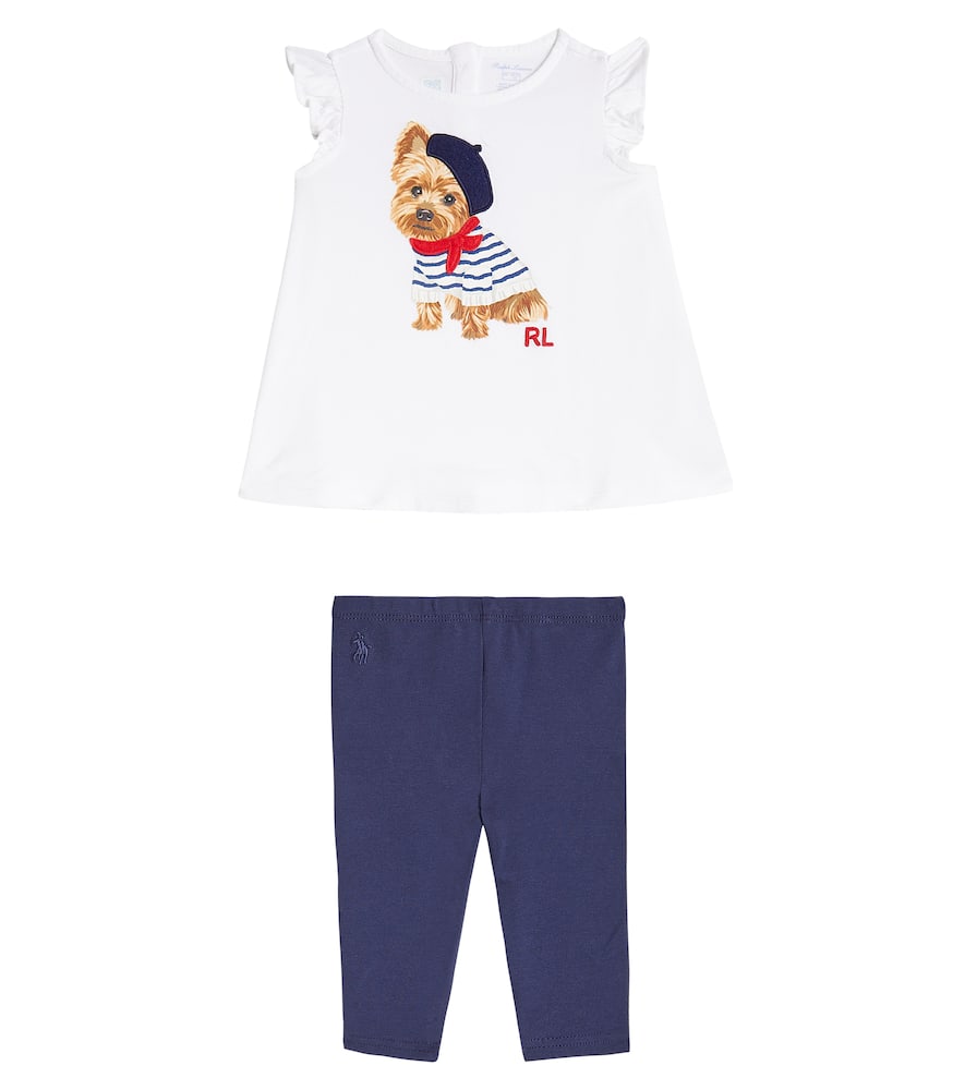 Polo Ralph Lauren Kids Baby top and pants set