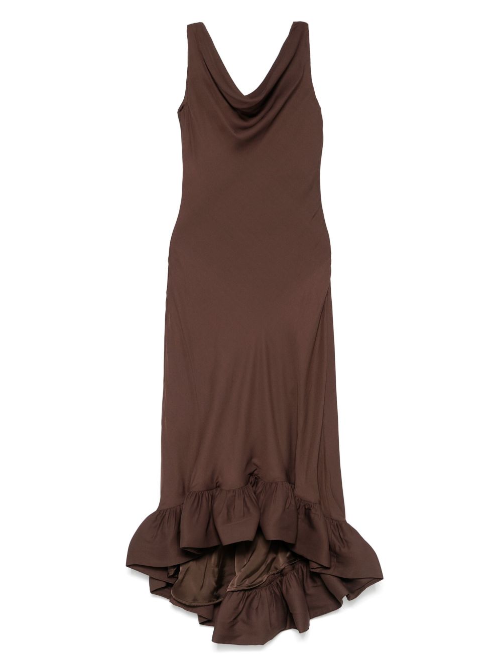 Alia maxi dress - Brown