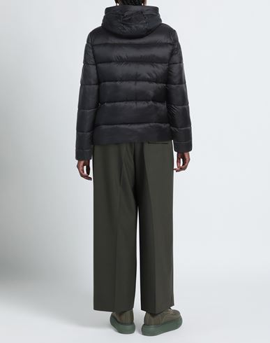Woman Puffer Black Size 6 Polyamide