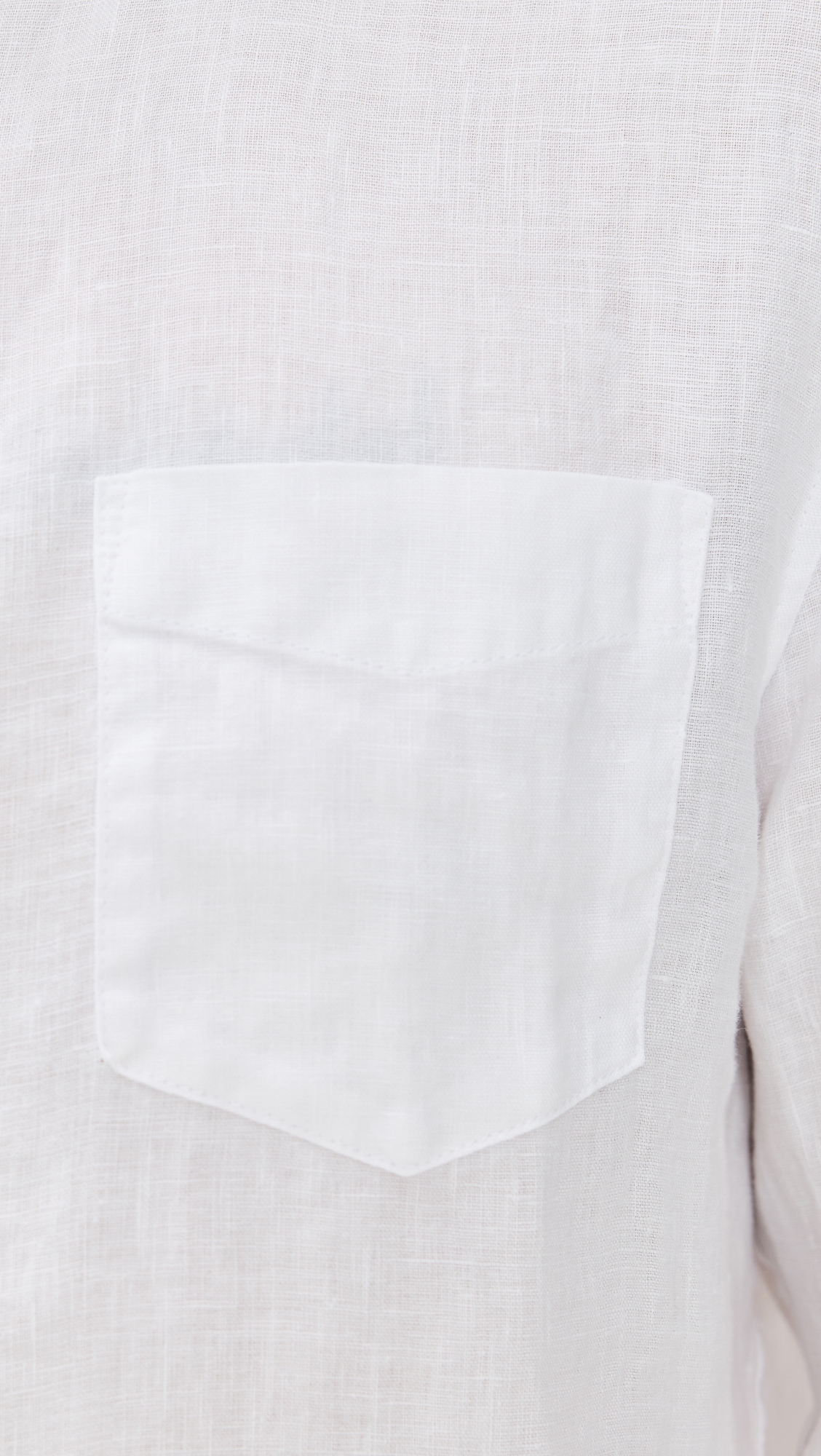 Alex Mill Linen Mill Shirt White 