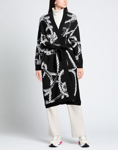 Woman Cardigan Black Size M Wool, Polyamide, Viscose, Mohair wool, Cashmere