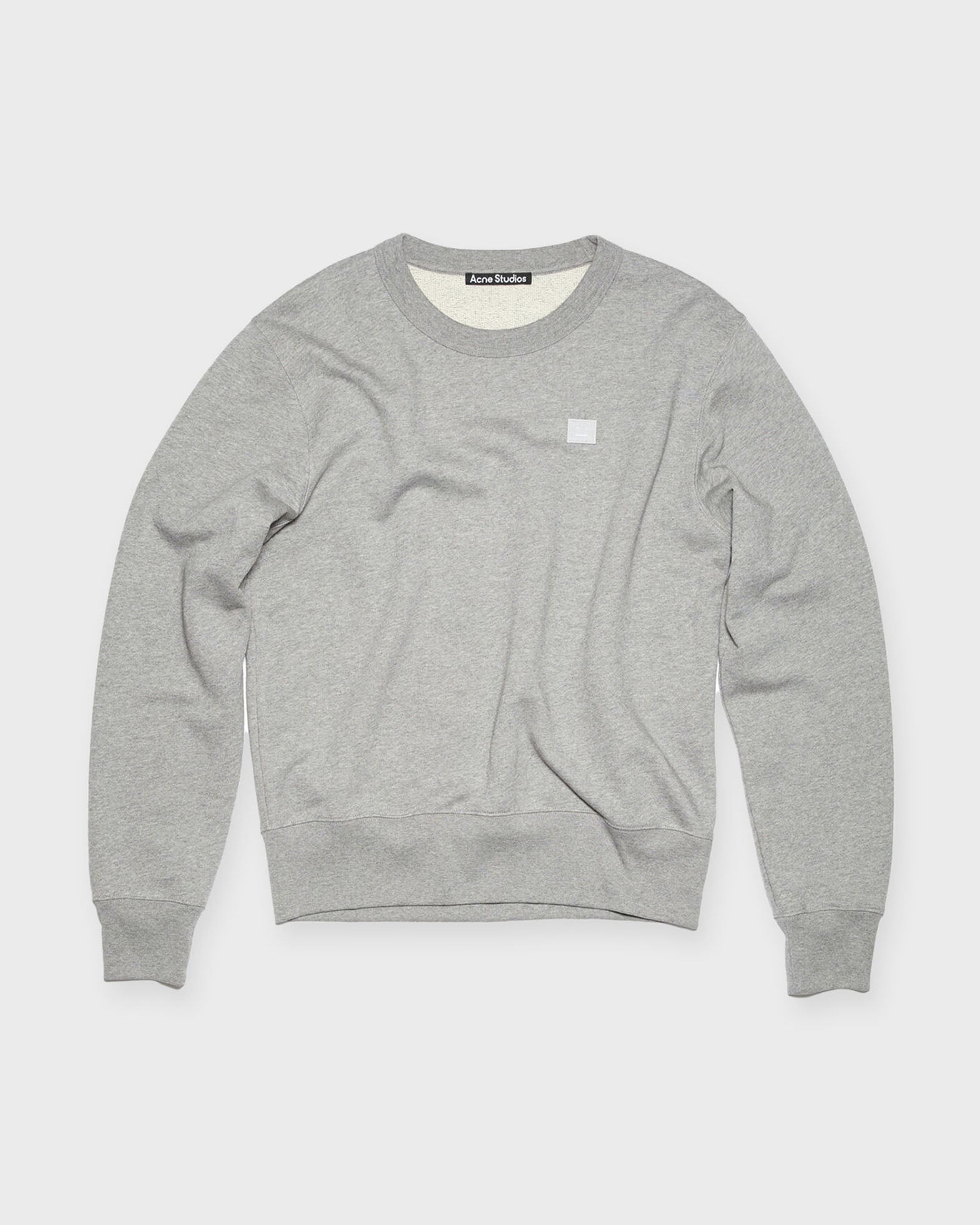 Acne Studios Sweatshirt Face Grey