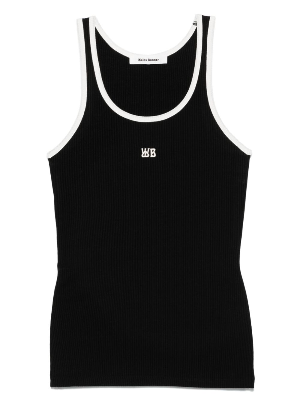 Wales Bonner Sonic tank top - Black