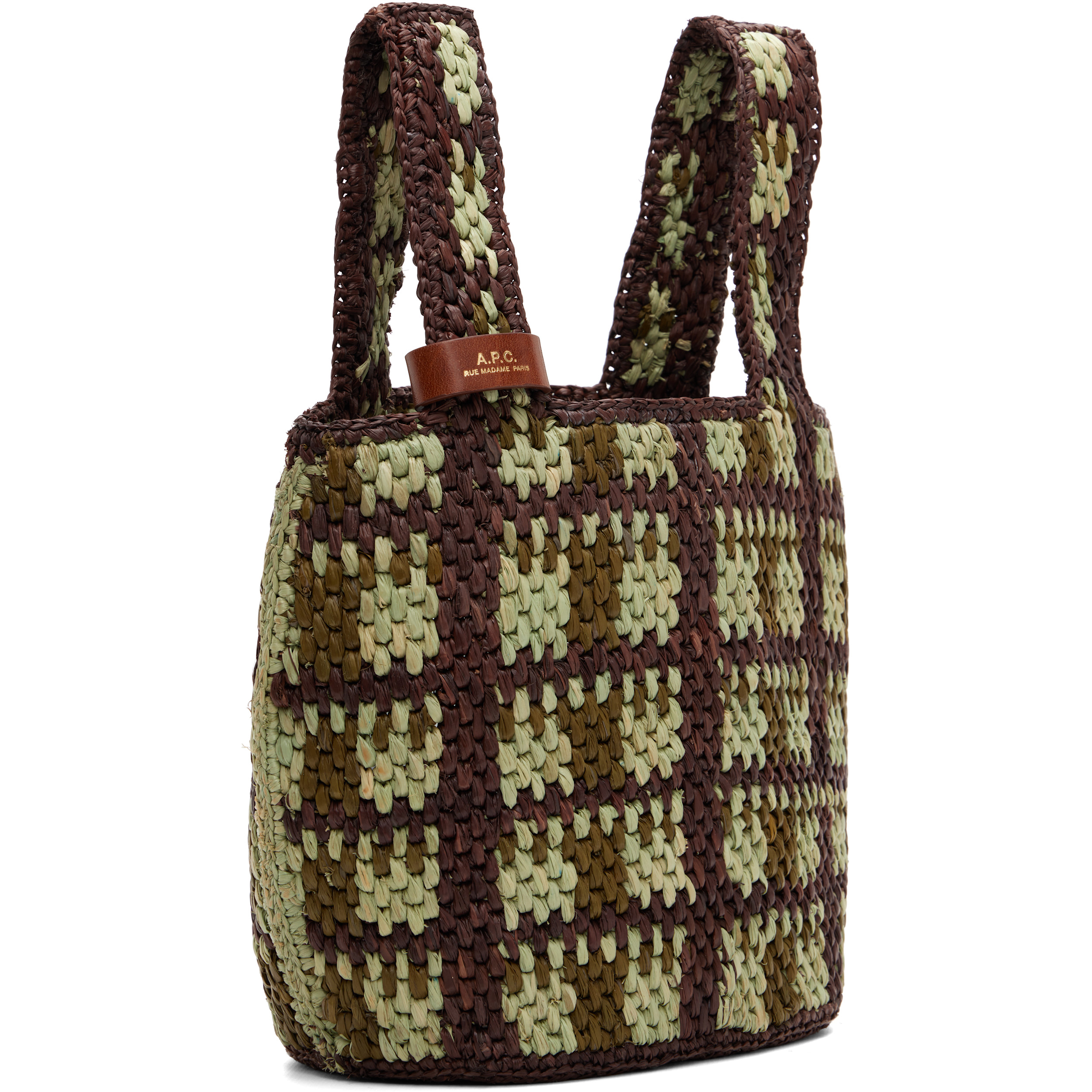 Brown & Green Pecan Bag