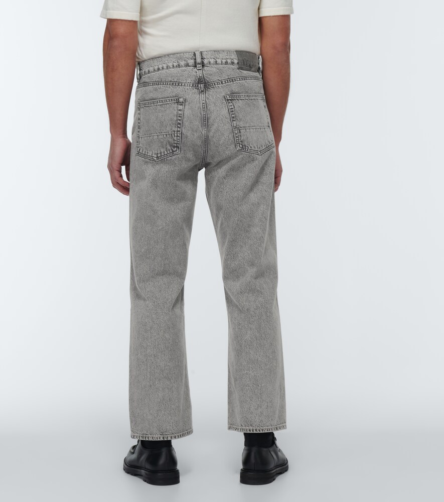 Third cut wide-leg jeans