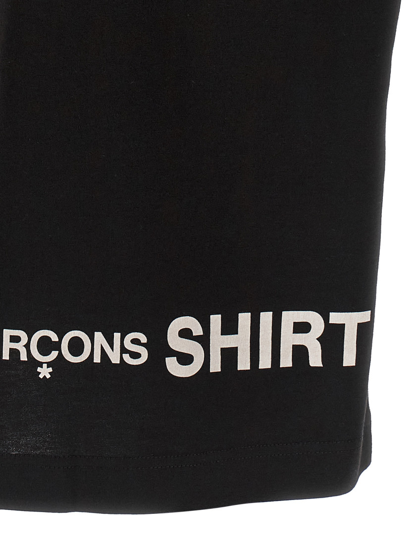 Black Logo Print T-shirt