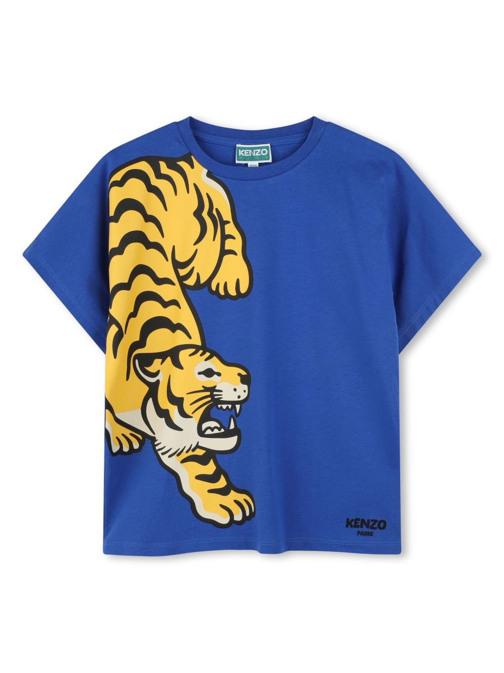 Logo-print T-shirt - Blue