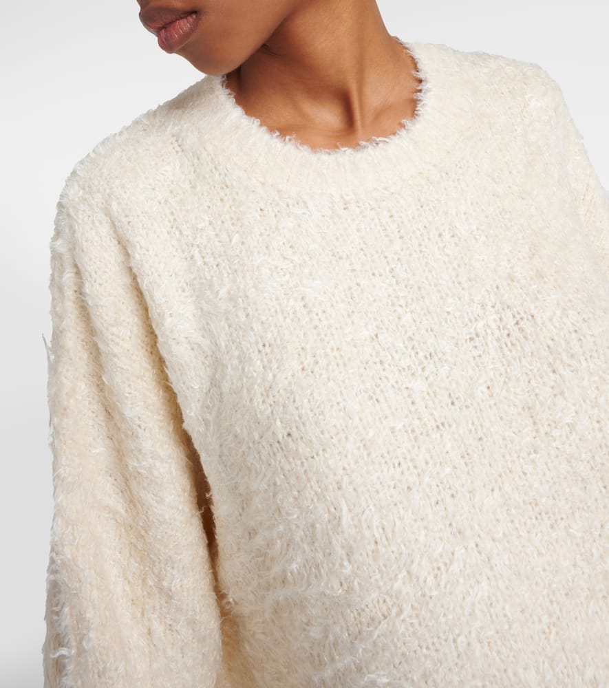 Oversized silk sweater