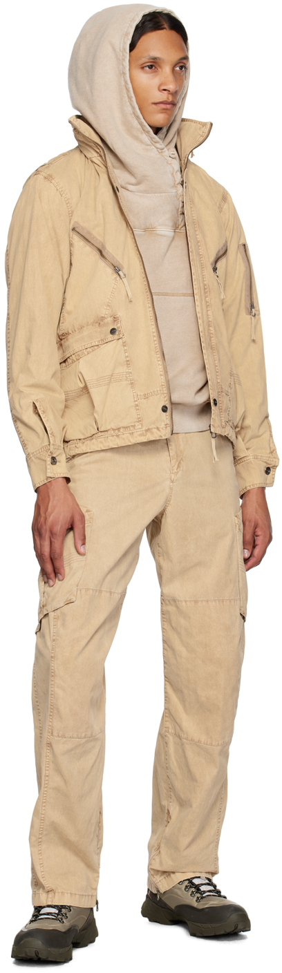 Hyein Seo Beige Pocket Cargo Pants