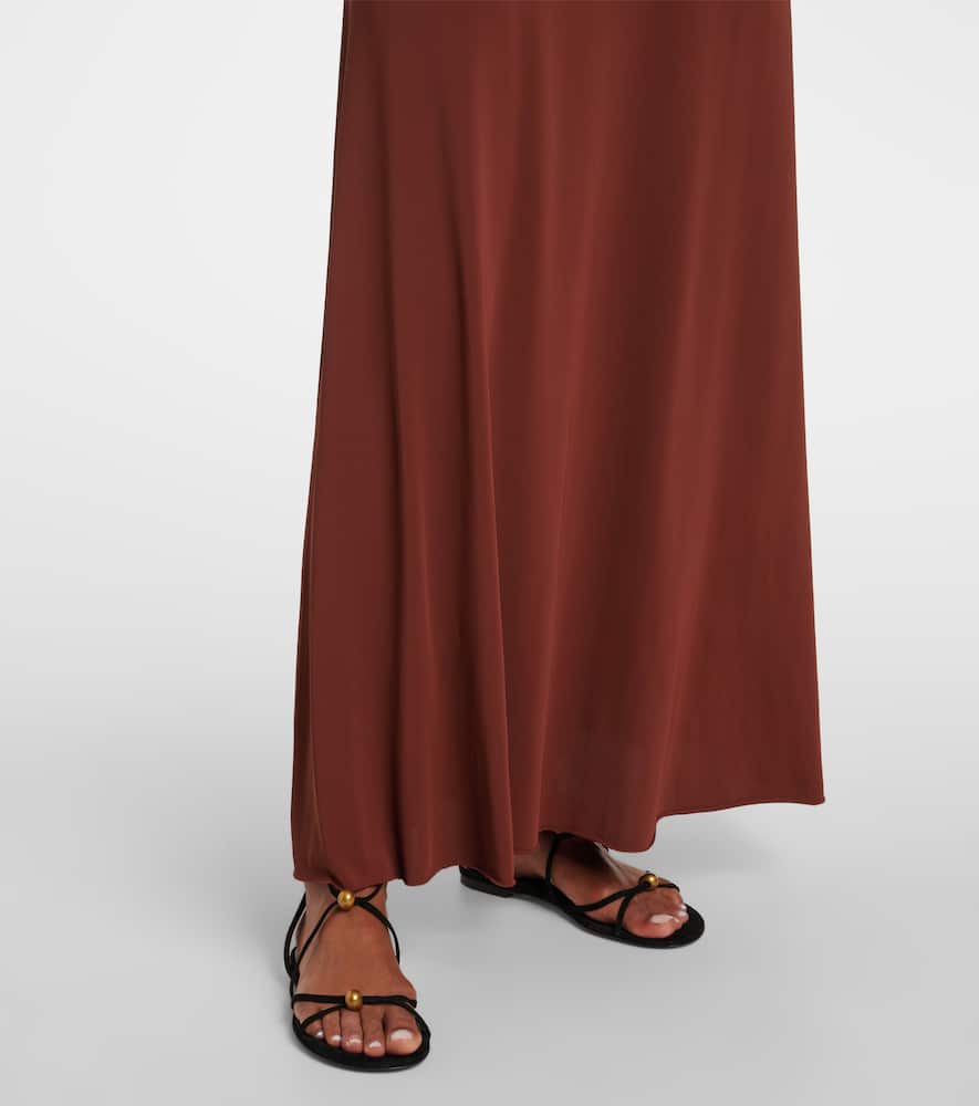 Saba cutout jersey maxi dress