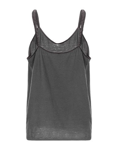 Woman Top Charcoal Size 10 Cashmere, Polyester