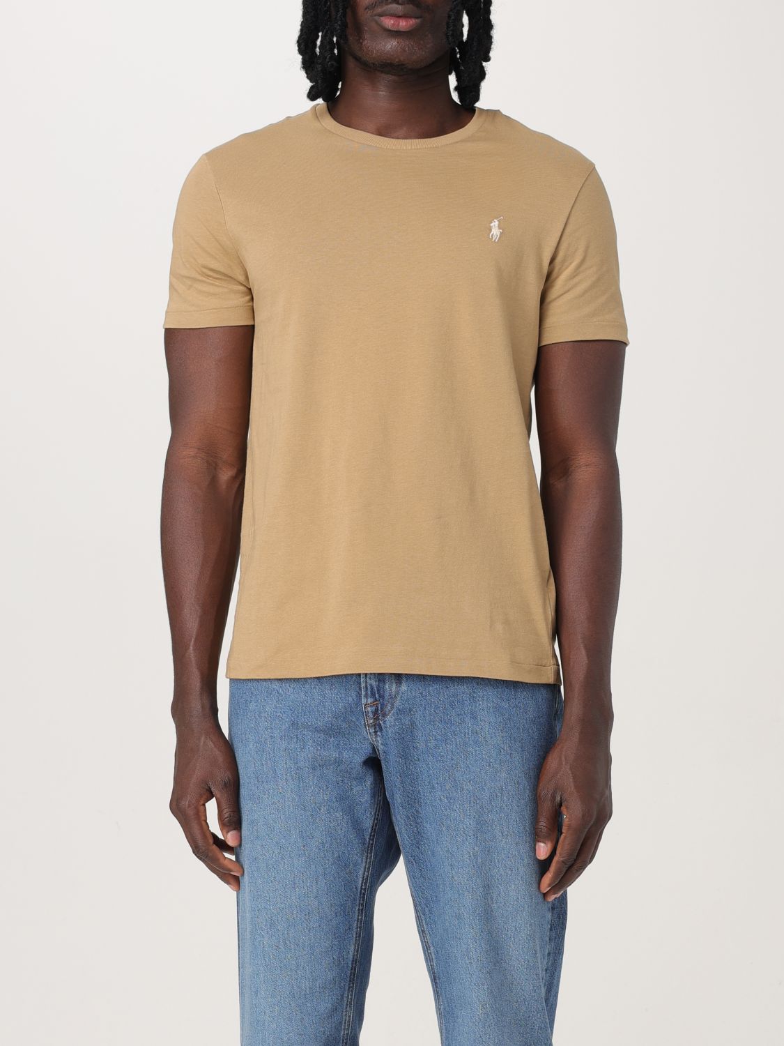T-Shirt Men color Sand