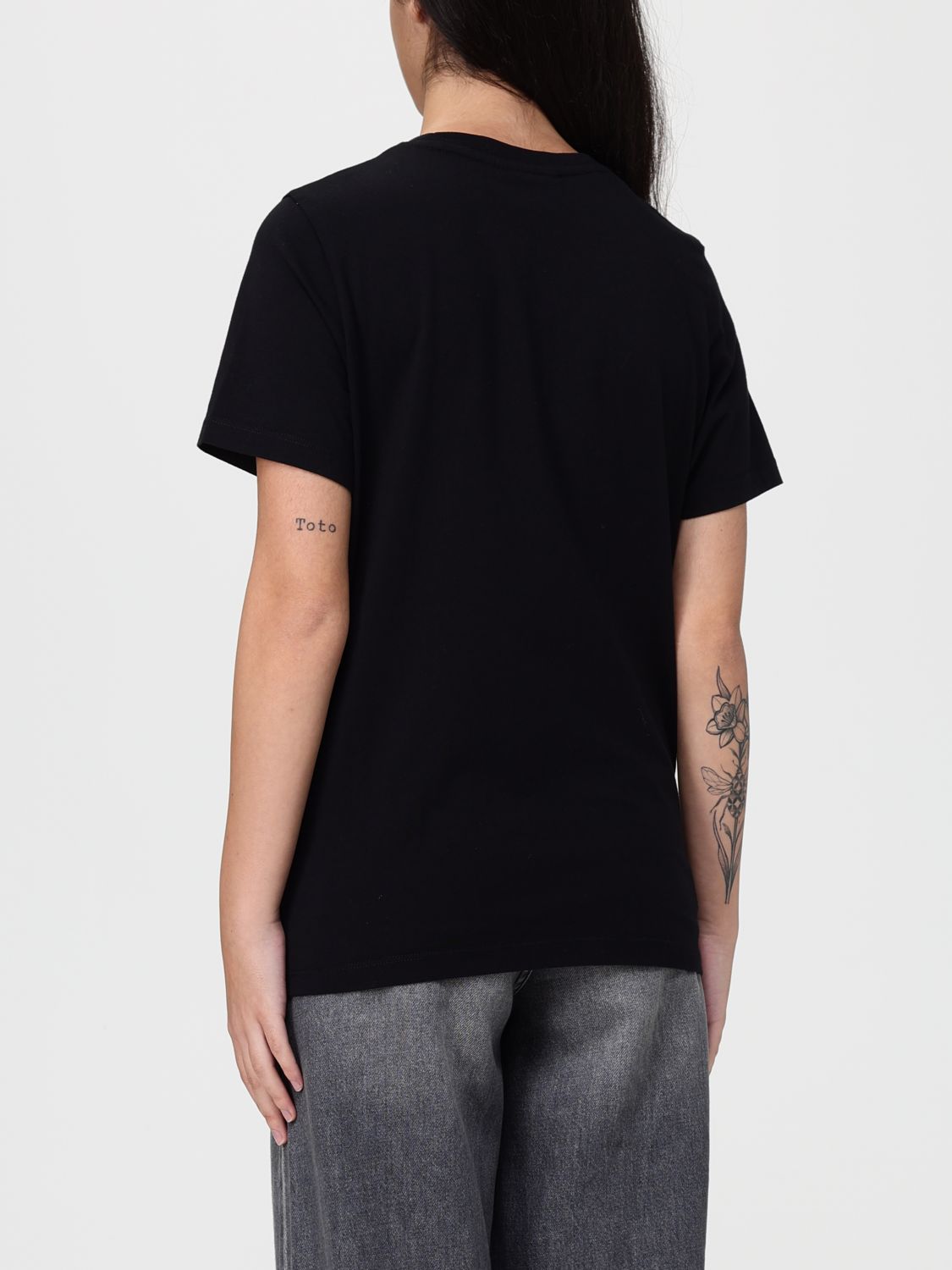 T-Shirt MAISON KITSUNÉ Woman color Black