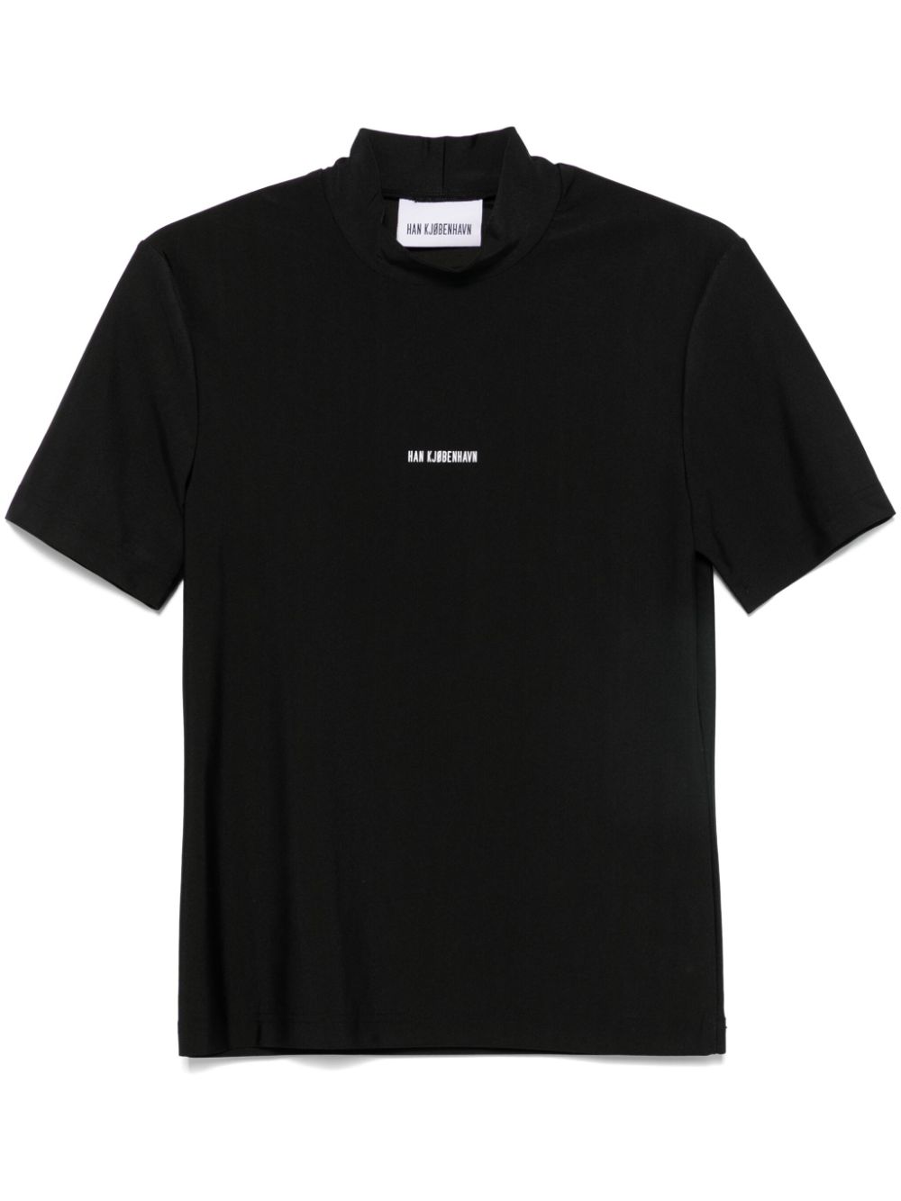 Logo-appliqué T-shirt - Black