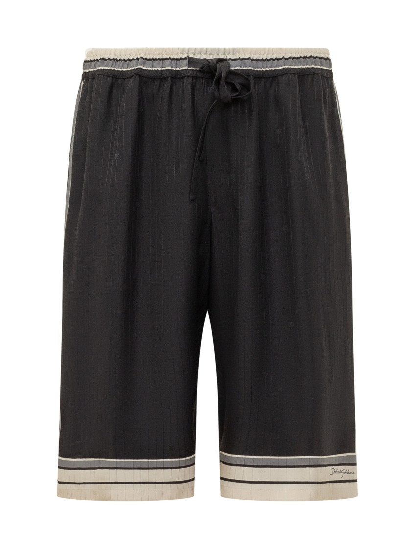 Relaxed Fit Shorts With Drawstring