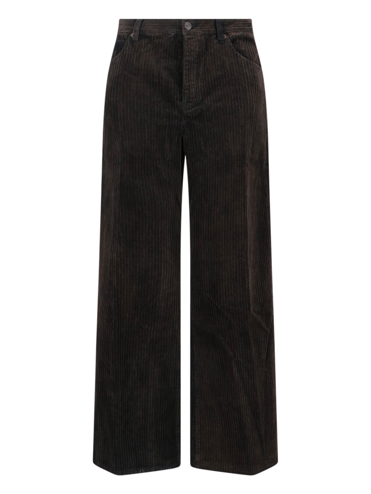 Cotton-Stretch Trousers