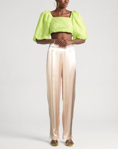 Woman Pants Cream Size 4 Viscose