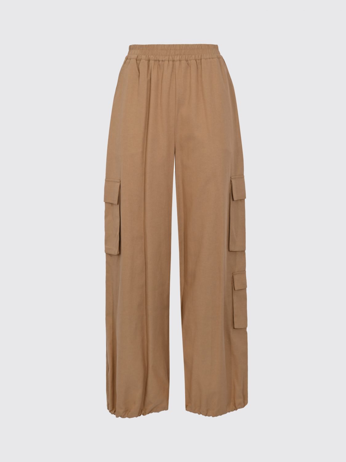 Pants Woman color Beige
