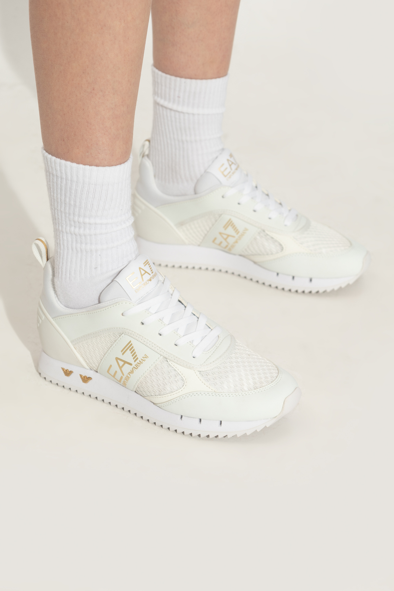 Sports Shoes With Logo, , Multicolor