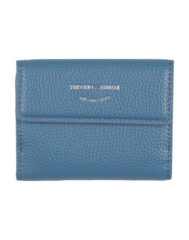Woman Wallet Slate blue Size