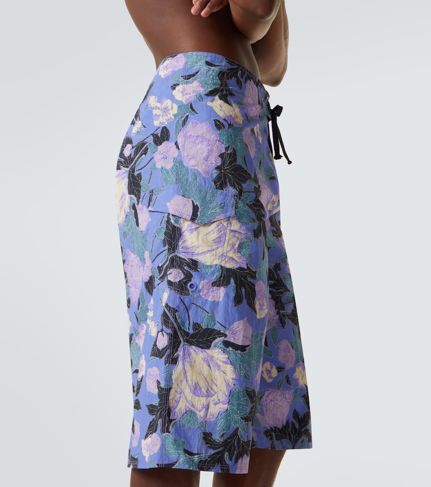 Floral swim shorts