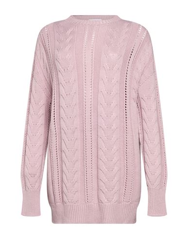 Woman Sweater Pink Size 6 Wool