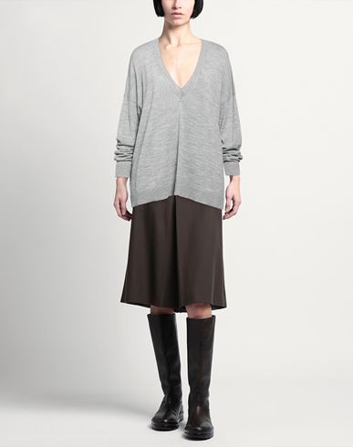 Woman Sweater Grey Size L Acrylic, Wool, Viscose