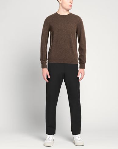 Man Sweater Taupe Size 40 Cashmere