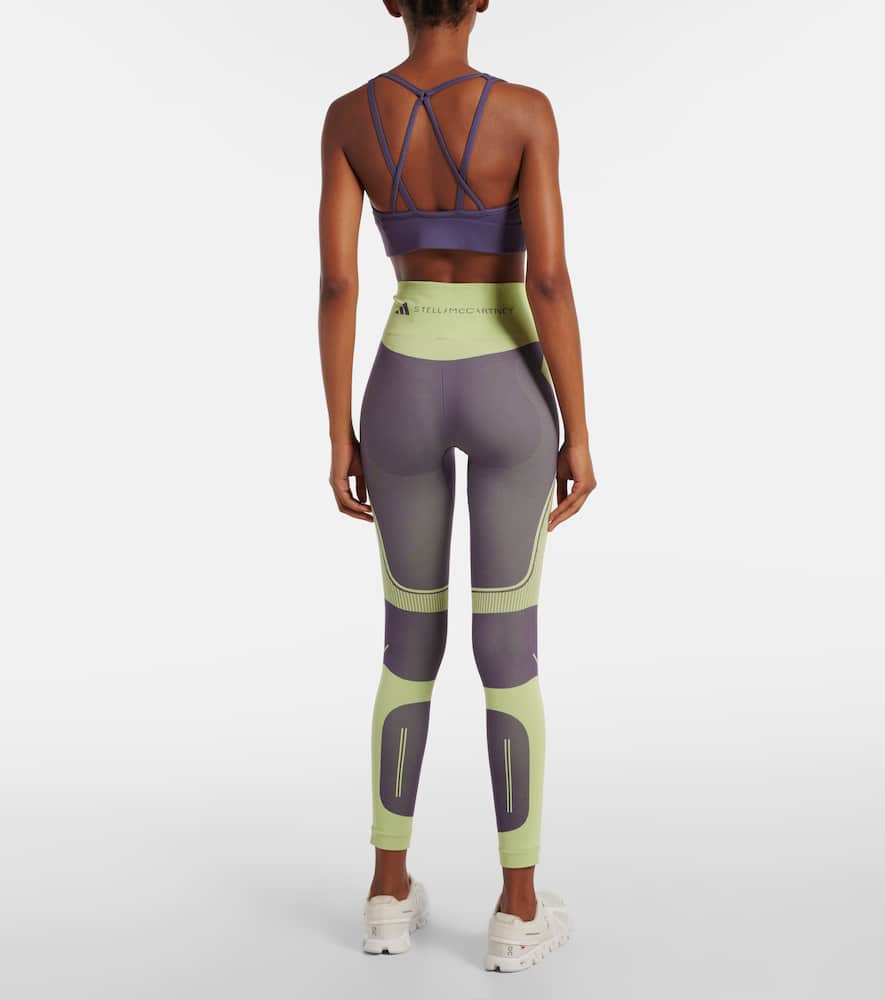 Adidas by Stella McCartney TrueStrength high-rise cropped leggings