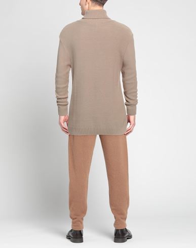 Man Turtleneck Beige Size XL Acrylic, Wool