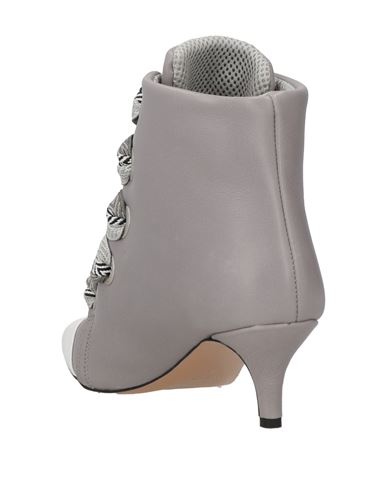 Ovyé Woman Ankle boots Grey Size 6 Leather