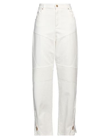 Woman Denim pants White