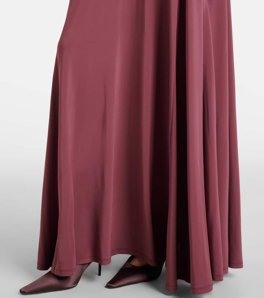 Vina crêpe maxi dress