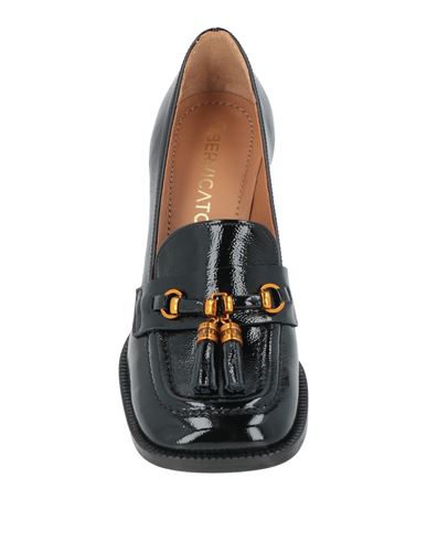 Woman Loafers Black Size 8 Leather