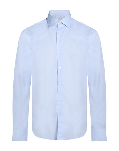 Urban Man Shirt Sky blue Size 17 ¾ Cotton