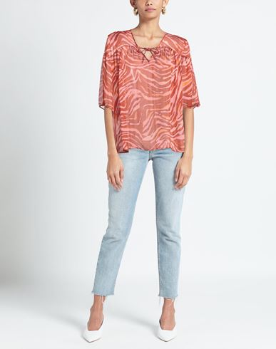 Operà Woman Top Rust Size 6 Polyester