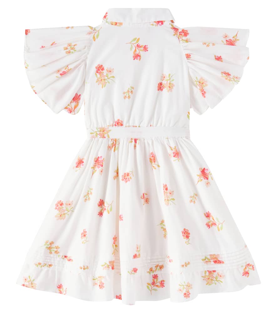 Petite Amalie Floral cotton voile dress