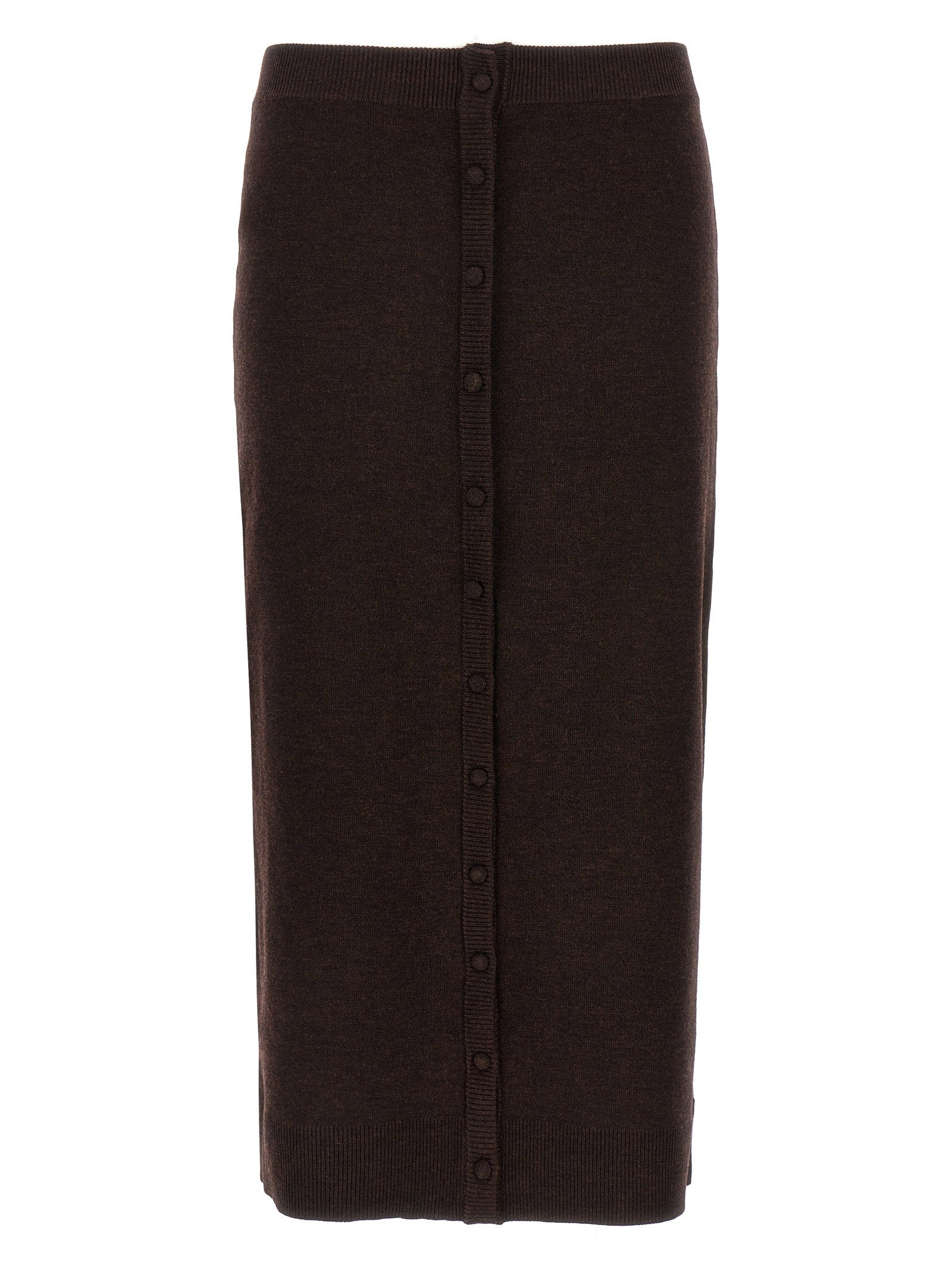 Bottoni Midi Skirt