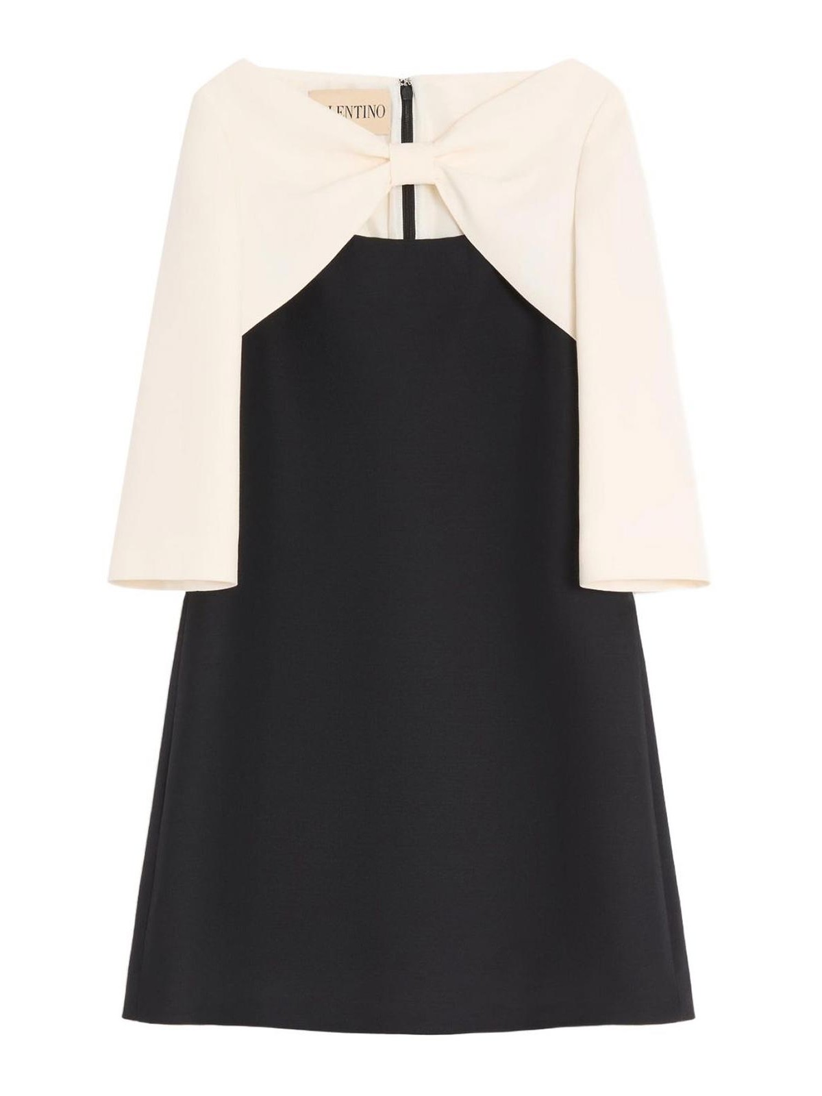 Wool And Silk Mini Dress