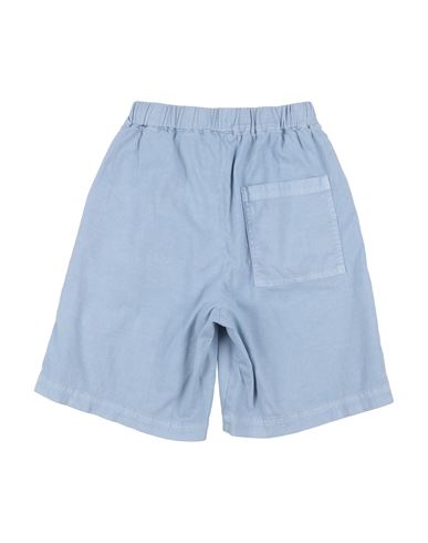 Kid Boy Shorts & Bermuda Shorts Light blue Size 10 Cotton, Linen, Elastane