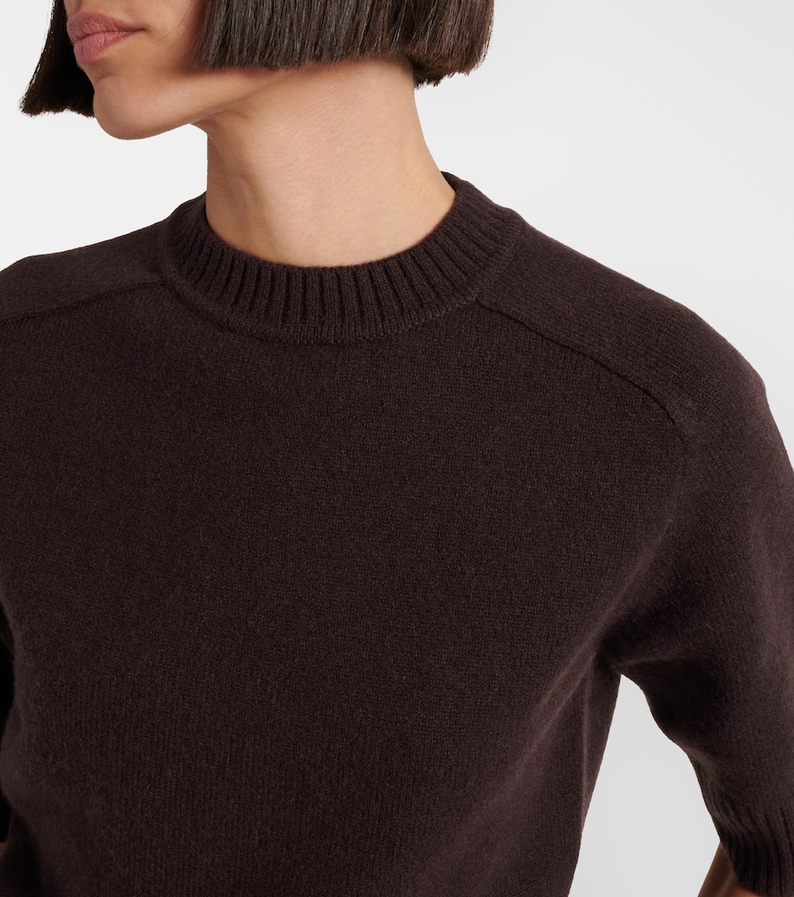Lauren knitted cashmere-blend top