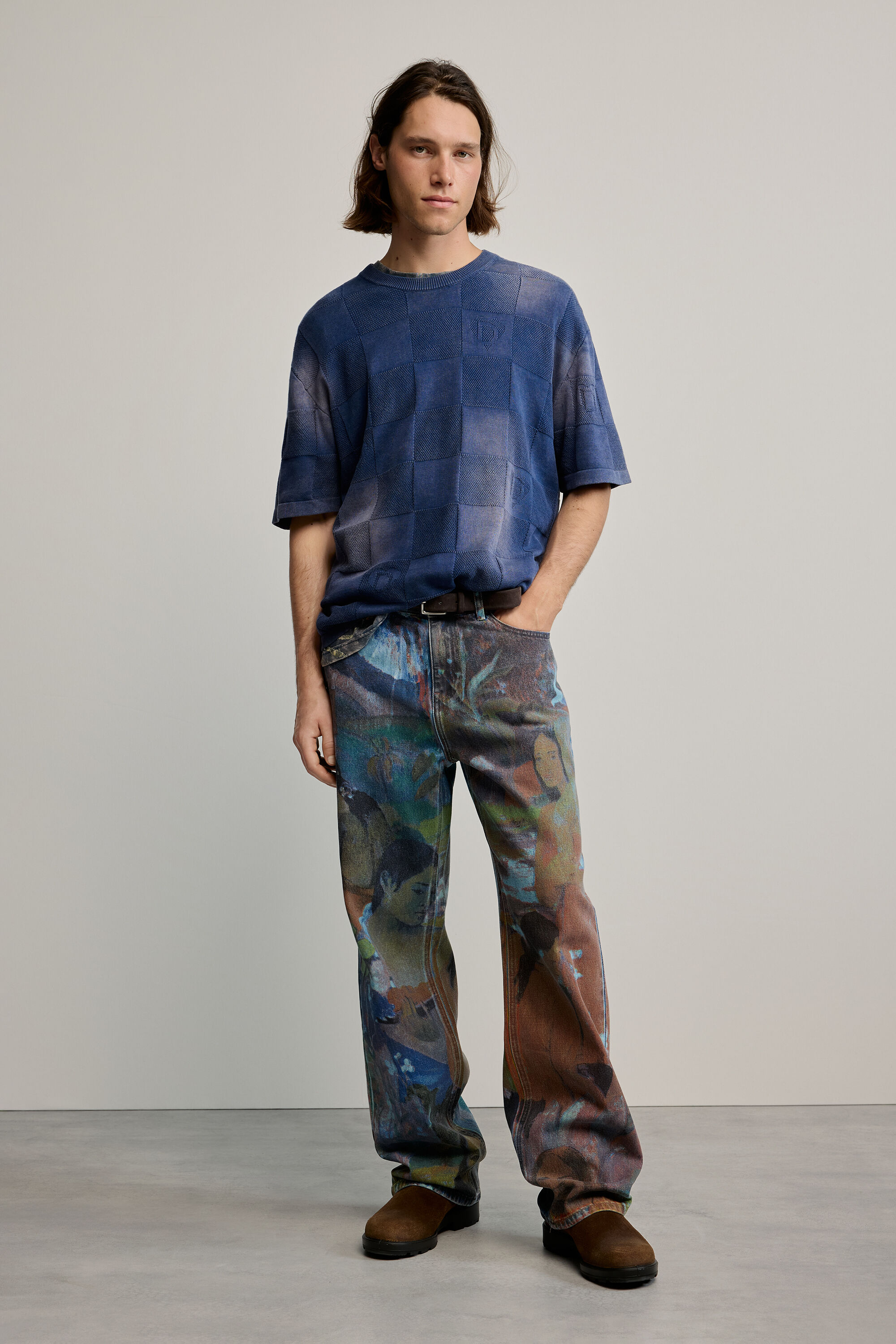 Gaugin denim trouser