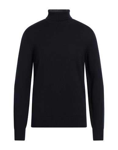Emporio Armani Man Turtleneck Navy Size S Virgin Wool