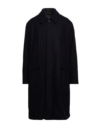 Man Coat Midnight blue Size 40 Wool, Polyester