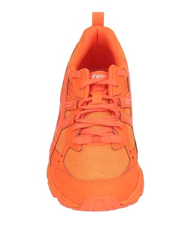 Comme Des Garçons Shirt X Asics Man Sneakers Orange Size 10 Textile fibers