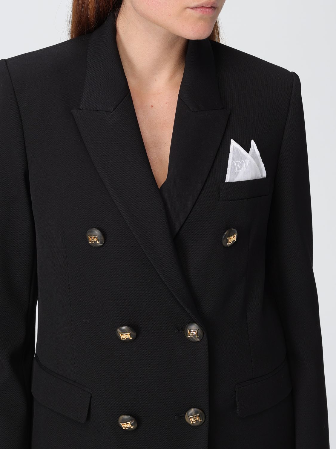 Jacket ELISABETTA FRANCHI Woman color Yellow