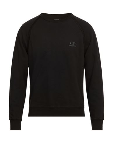 C. p. Company Man Sweatshirt Black Size L Cotton